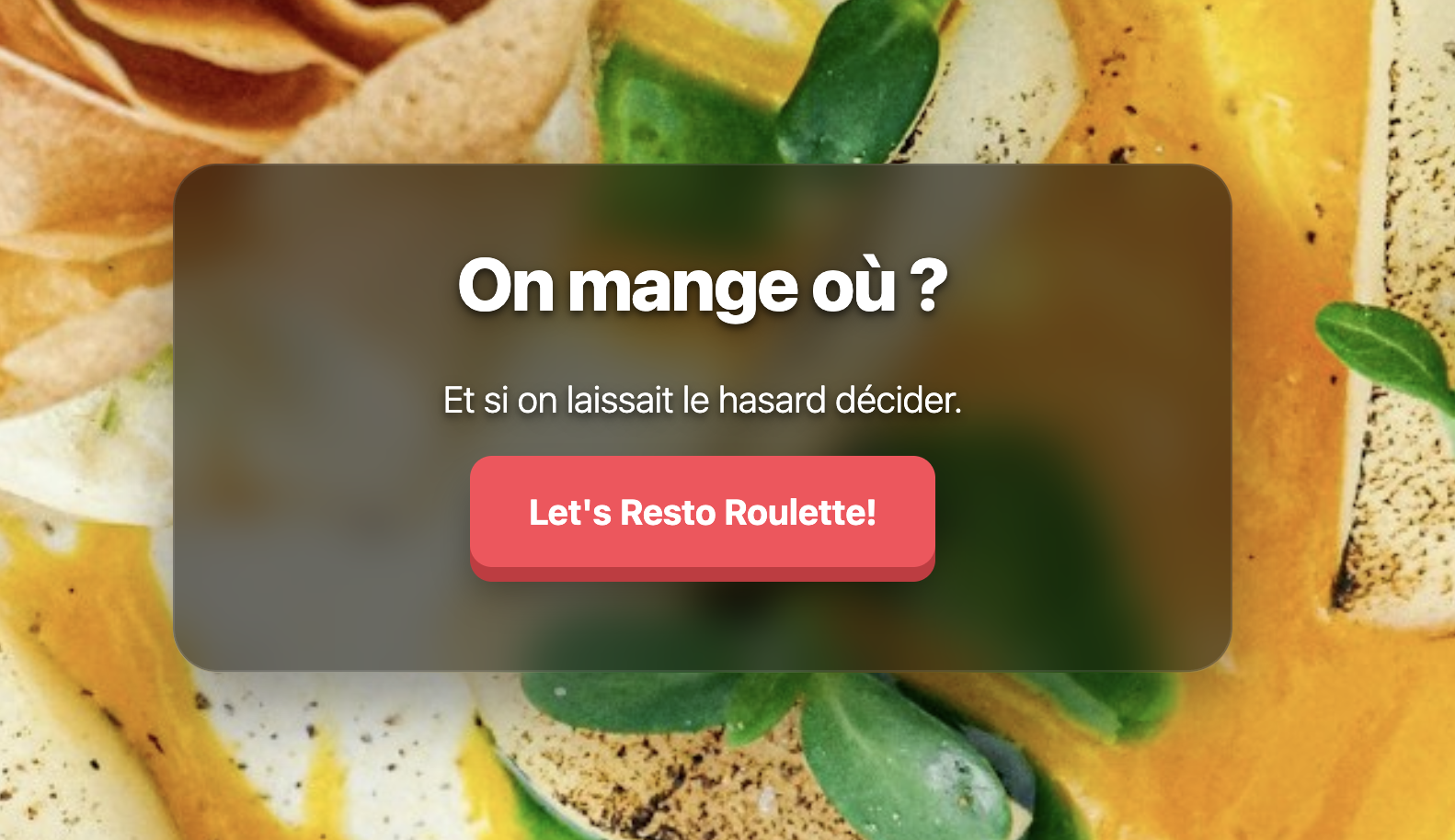 Aperçu Resto Roulette